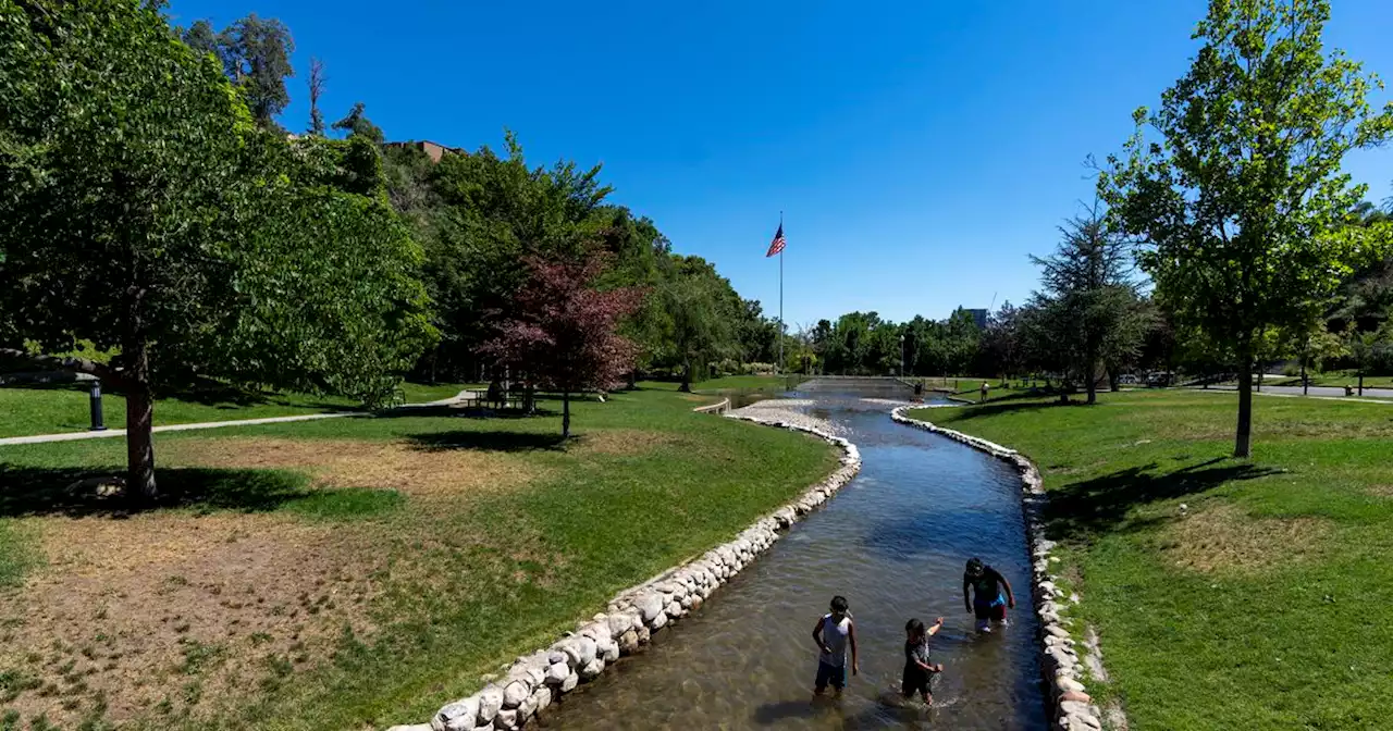 After record-smashing heat on Sunday, it’ll be a tiny bit cooler in Salt Lake City