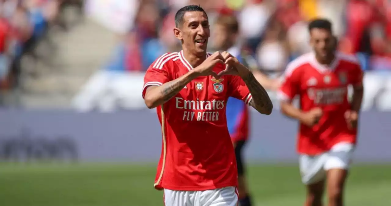 Di Maria inizia con un gol e un assist la sua avventura al Benfica&nbsp;