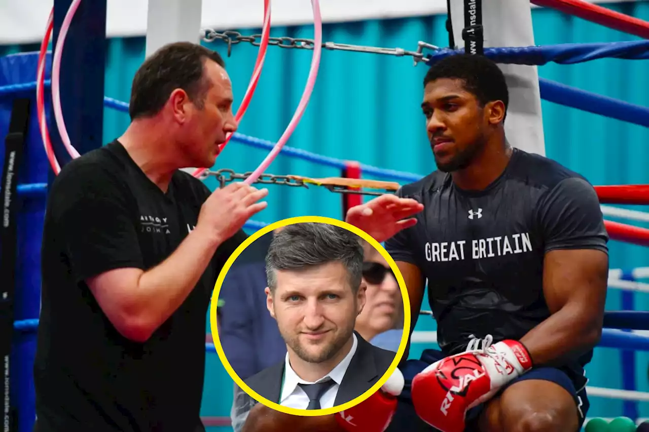 Joshua opens up on split from long-time trainer McCracken and takes jab at Froch