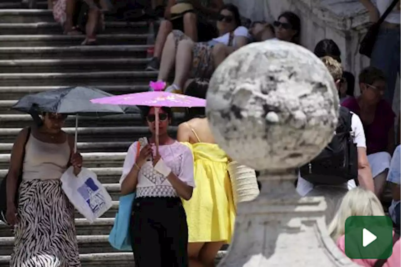 Caldo, settimana di temperature record: previsti 42 gradi a Roma