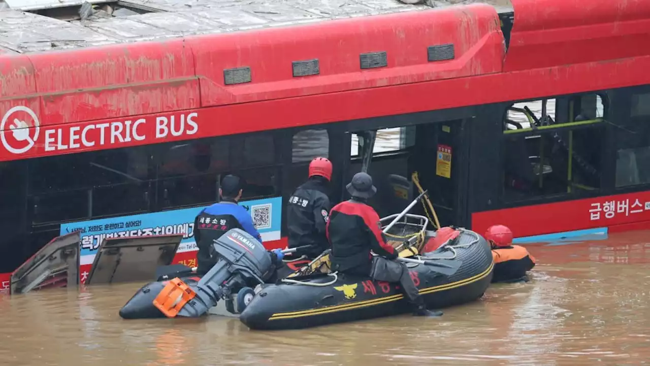 South Korea flood death toll rises to 40, Yoon blames botched responses