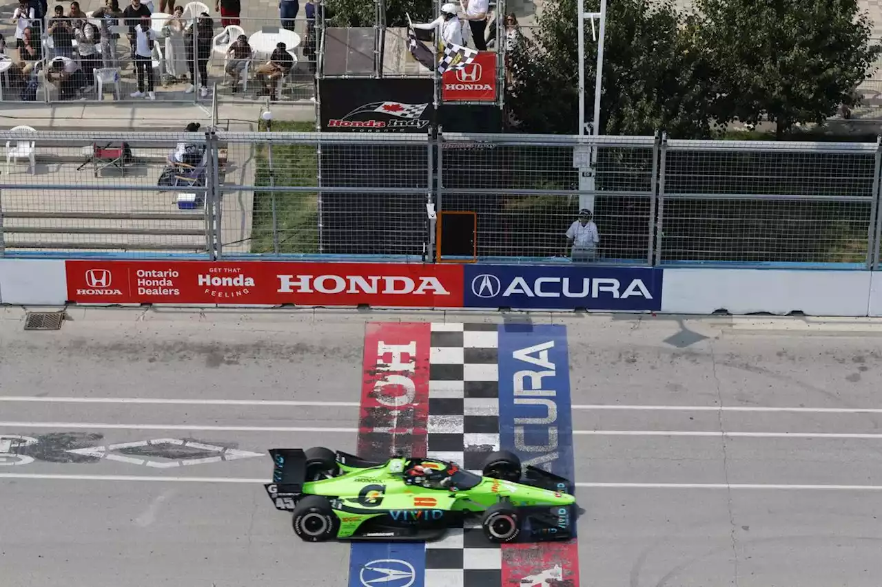 Christian Lundgaard wins Honda Indy Toronto — and not by a whisker