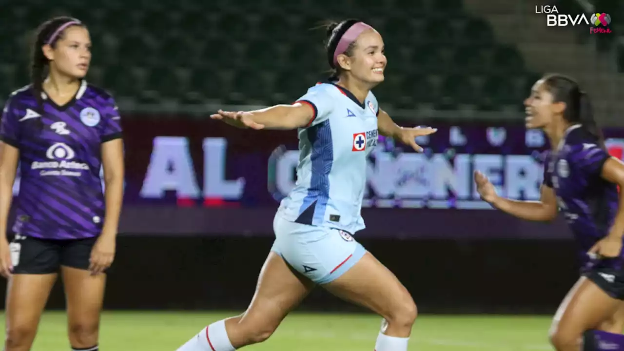 Cruz Azul Femenil se sacude sequía de triunfos en duelo de golazos con Mazatlán