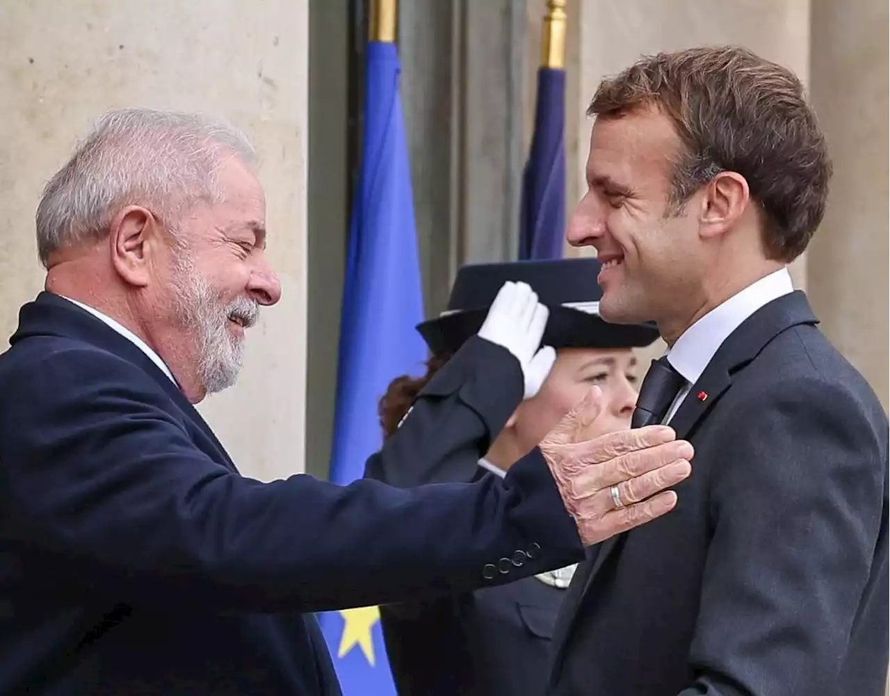 Macron inclui entre compromissos, em Bruxelas, encontro com Lula para falar de Venezuela