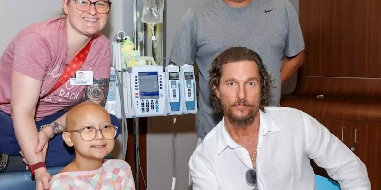 Matthew McConaughey brings smiles to patients at Children’s of Alabama