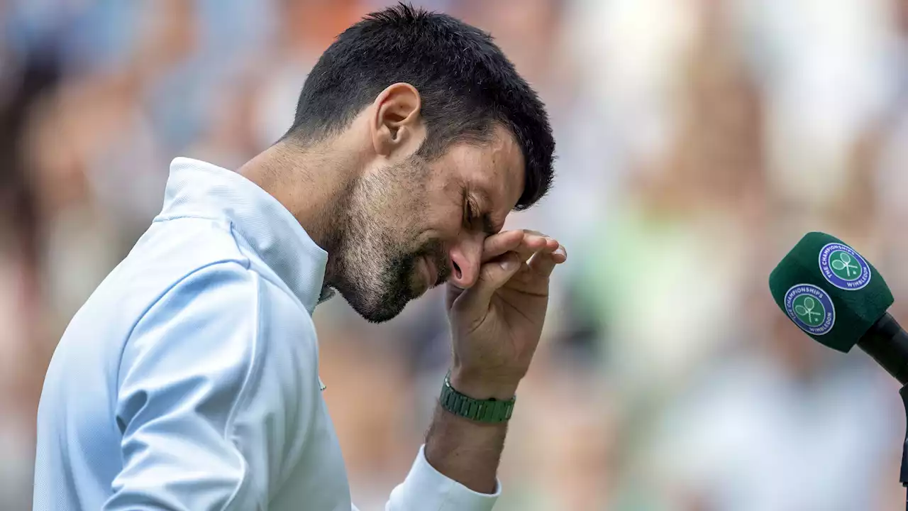 'Vulnerable' Novak moment signals changing of guard