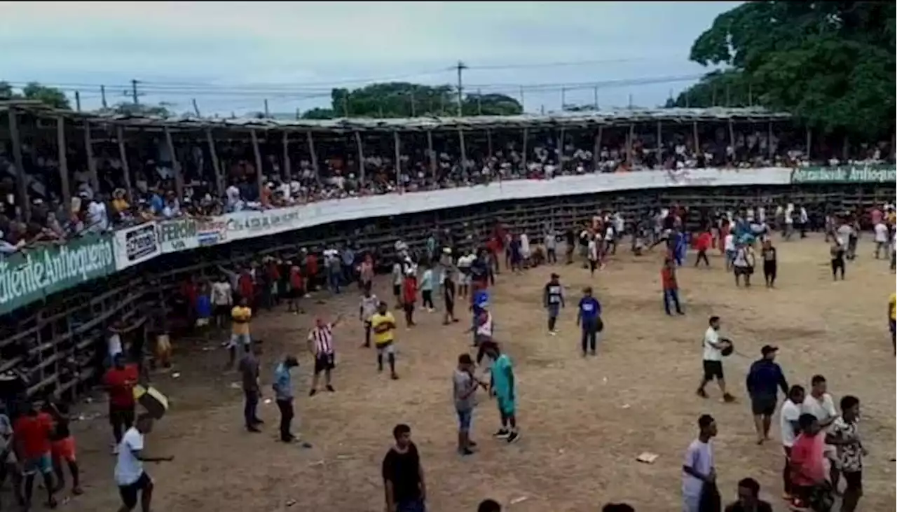 Tres heridos en el cierre de las corralejas en Juan de Acosta