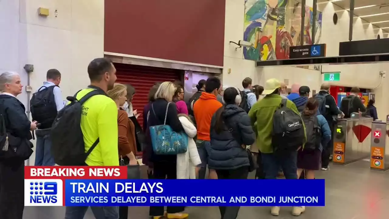 'Urgent trackwork' causes commuter chaos during Sydney peak hour