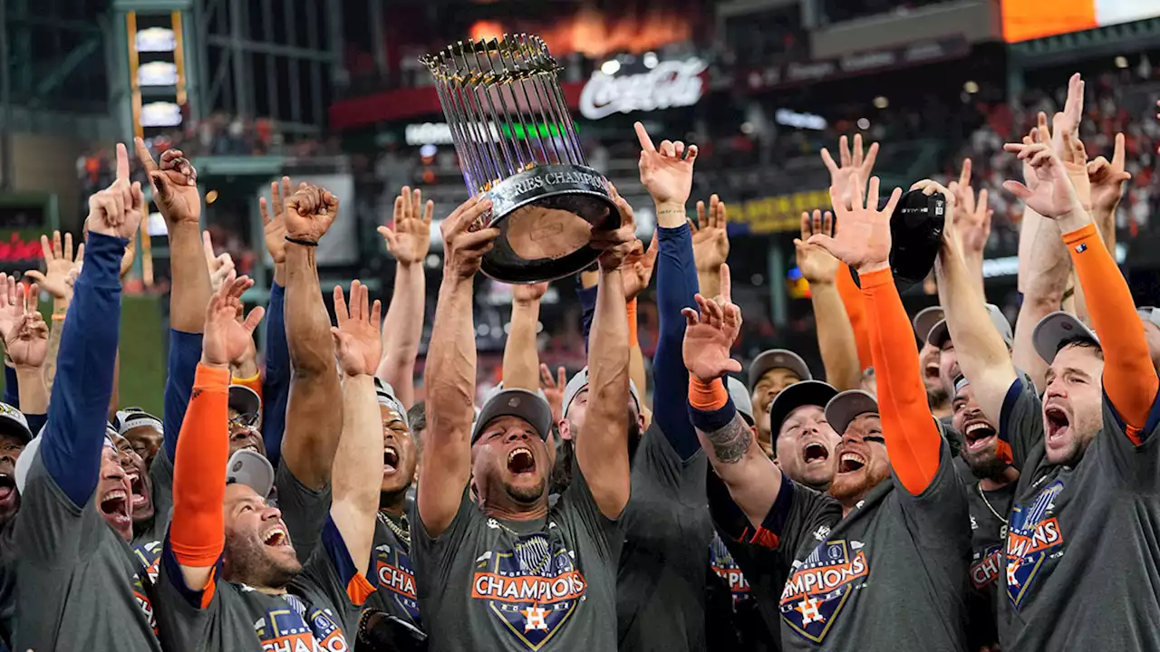 Houston Astros will visit White House and President Biden on Aug. 7 to celebrate World Series win