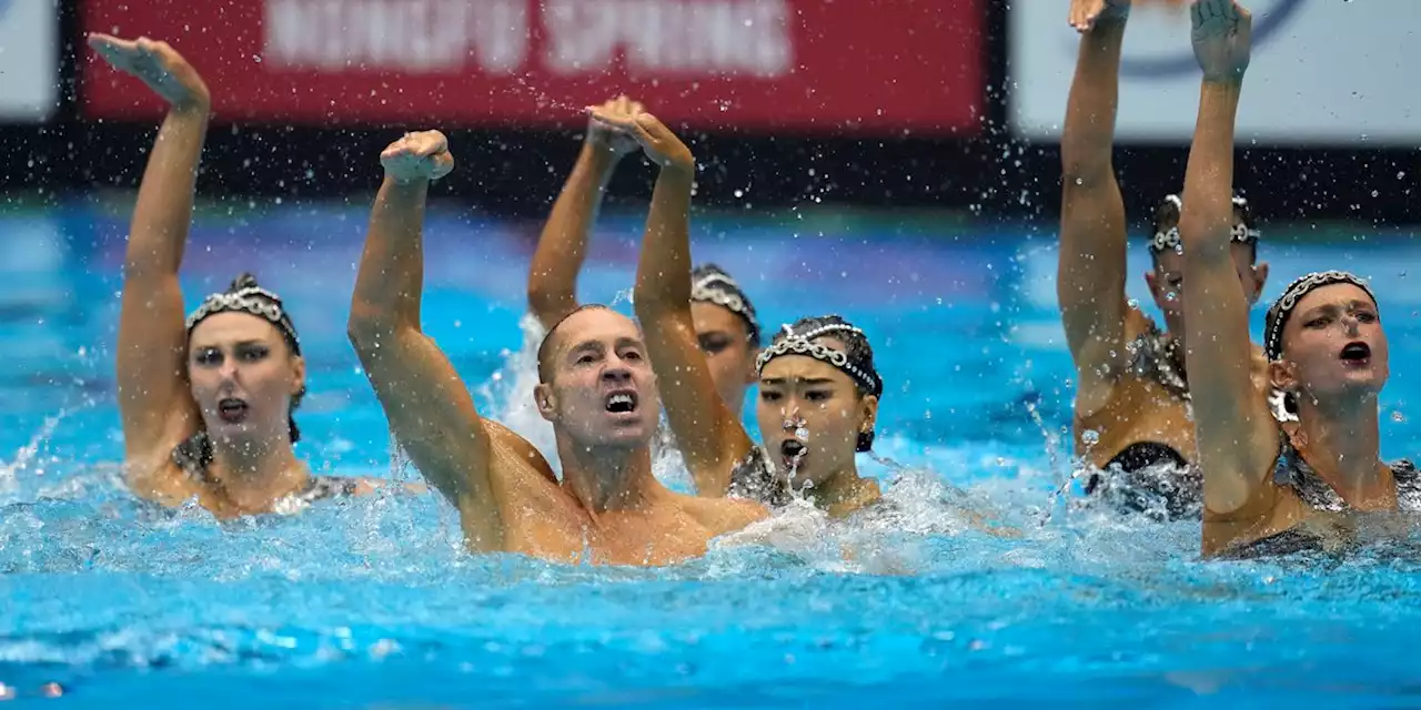 Men to compete in artistic swimming at Olympics for first time