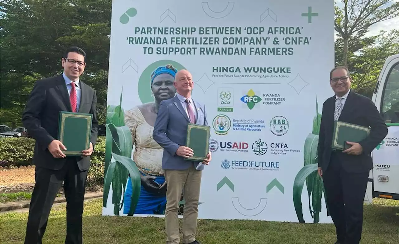 OCP AFRICA, RFC & CNFA Sign MoU to Support 180,000 Farmers in Rwanda