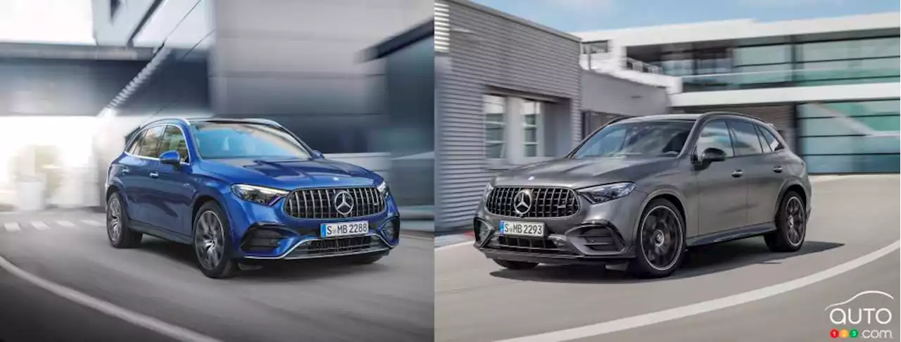 Les nouveaux Mercedes-AMG GLC 43 et GLC 63 sont présentés | Actualités automobile | Auto123