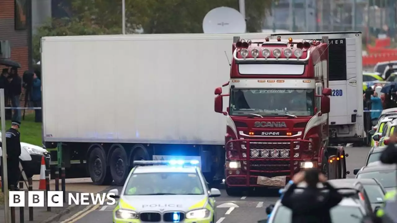 Essex lorry deaths: Cab being auctioned for families