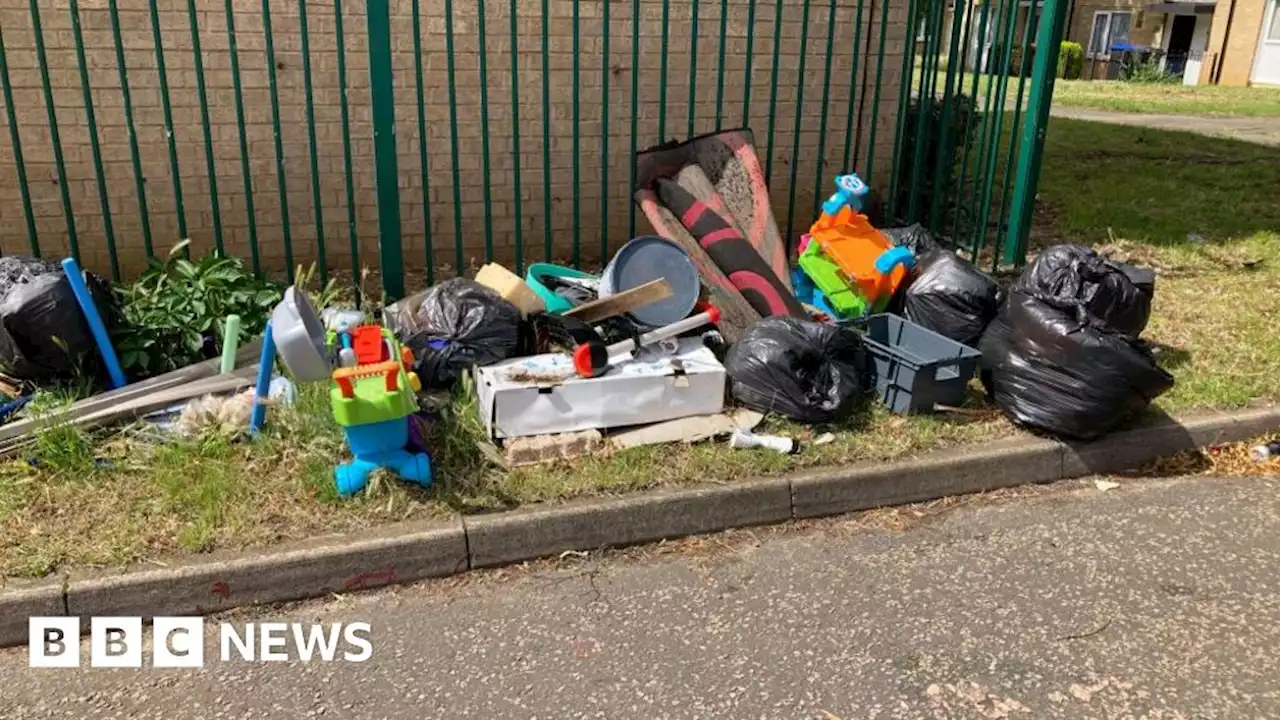 Entire Northampton street warned over excess rubbish bags