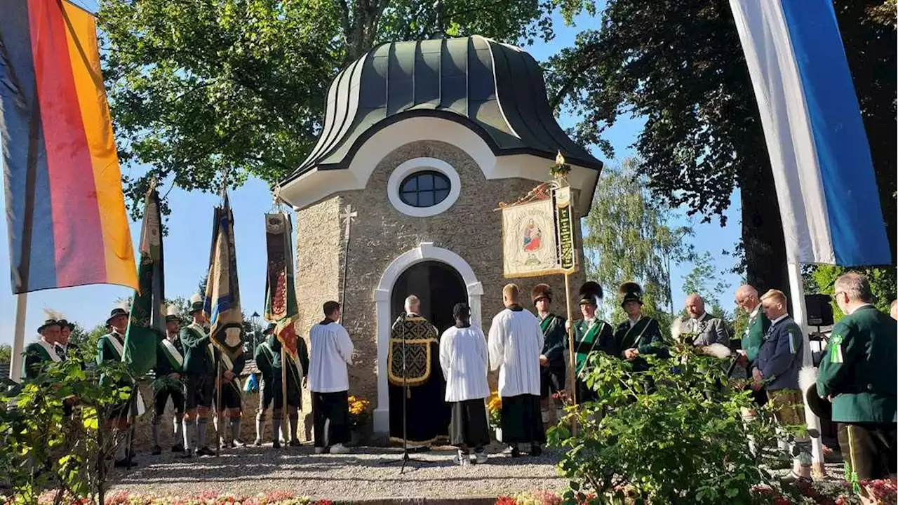 Gaufest Teisendorf: Standkonzert und Totengedenken