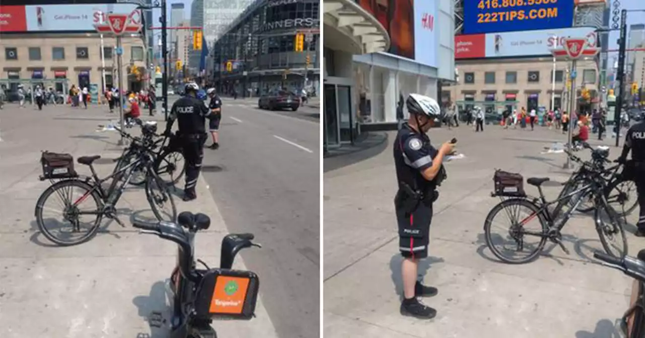 The internet fires back at Toronto bike cops targeting cyclists with $325 tickets