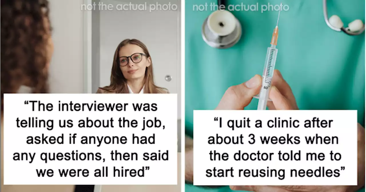 “15 Minutes”: 40 Ex-Employees Share The Quickest They Have Ever Left A Job