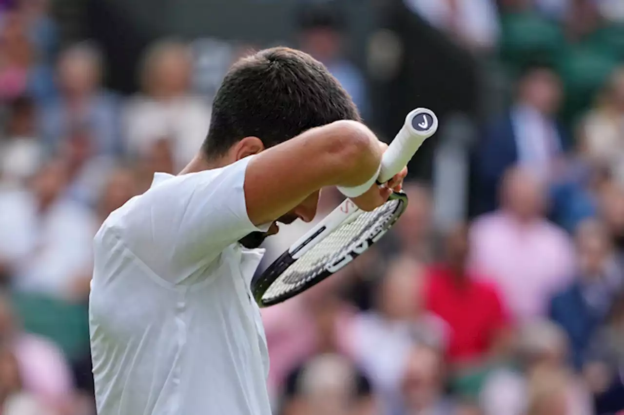 Novak Djokovic rues his missed chances after losing a highly entertaining Wimbledon final in 5 sets | The Associated Press