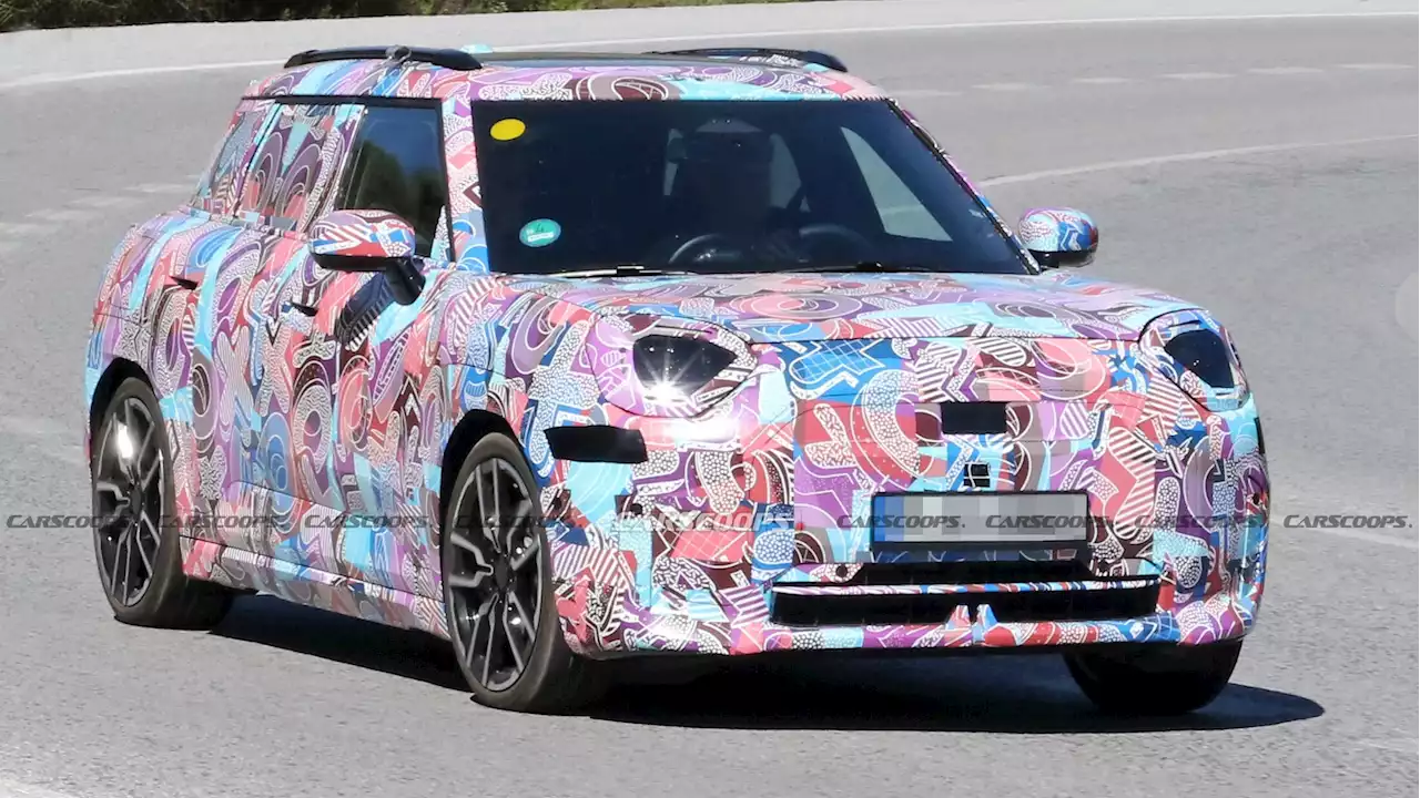 2025 Mini Aceman EV Spied Showing New Details | Carscoops