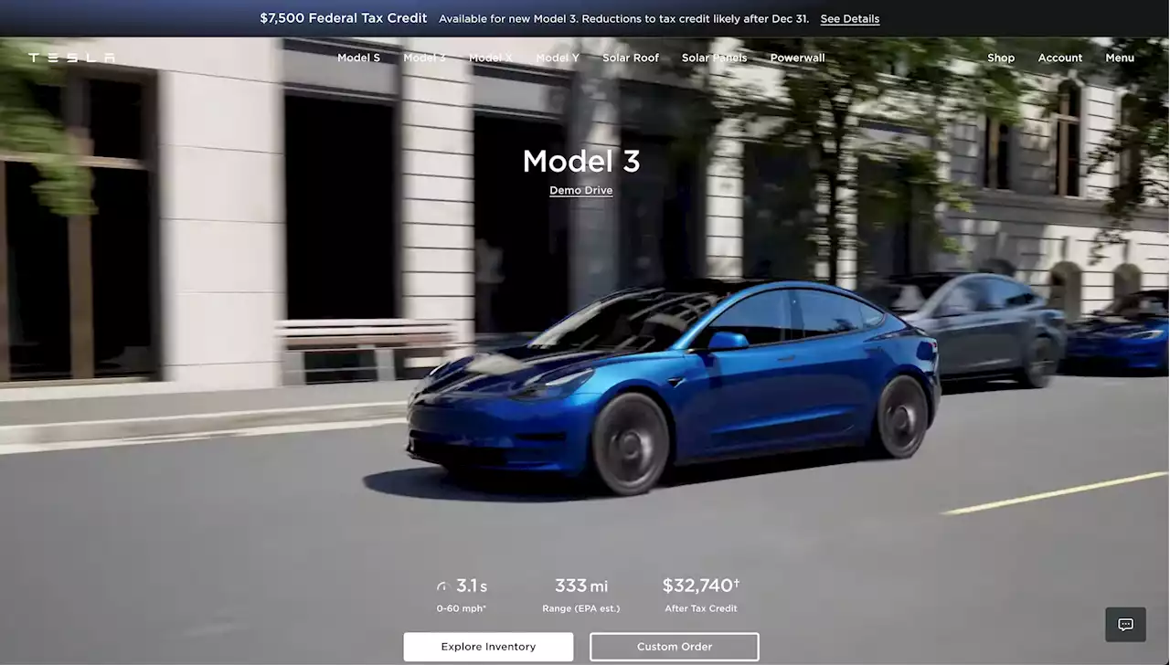 Tesla Tells US Customers Tax Credit Likely To Decline In 2024 - CleanTechnica