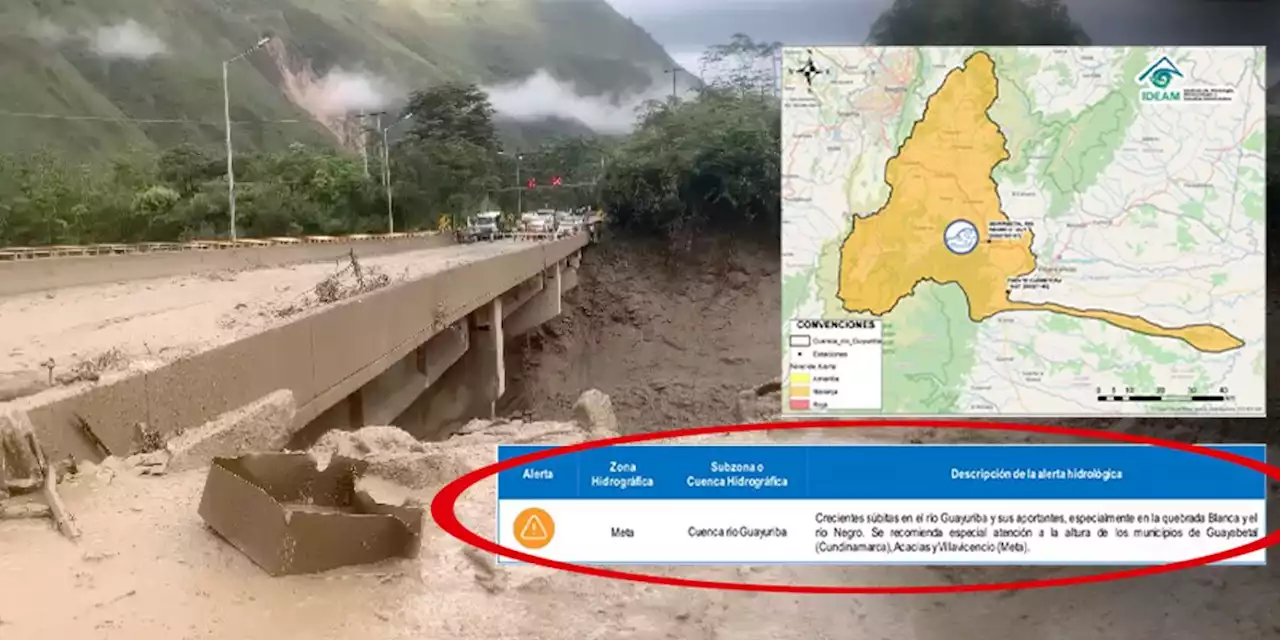 ¿Se pudo evitar tragedia en Quetame?: Revelan prueba de la alerta emitida 12 horas antes de la avalancha