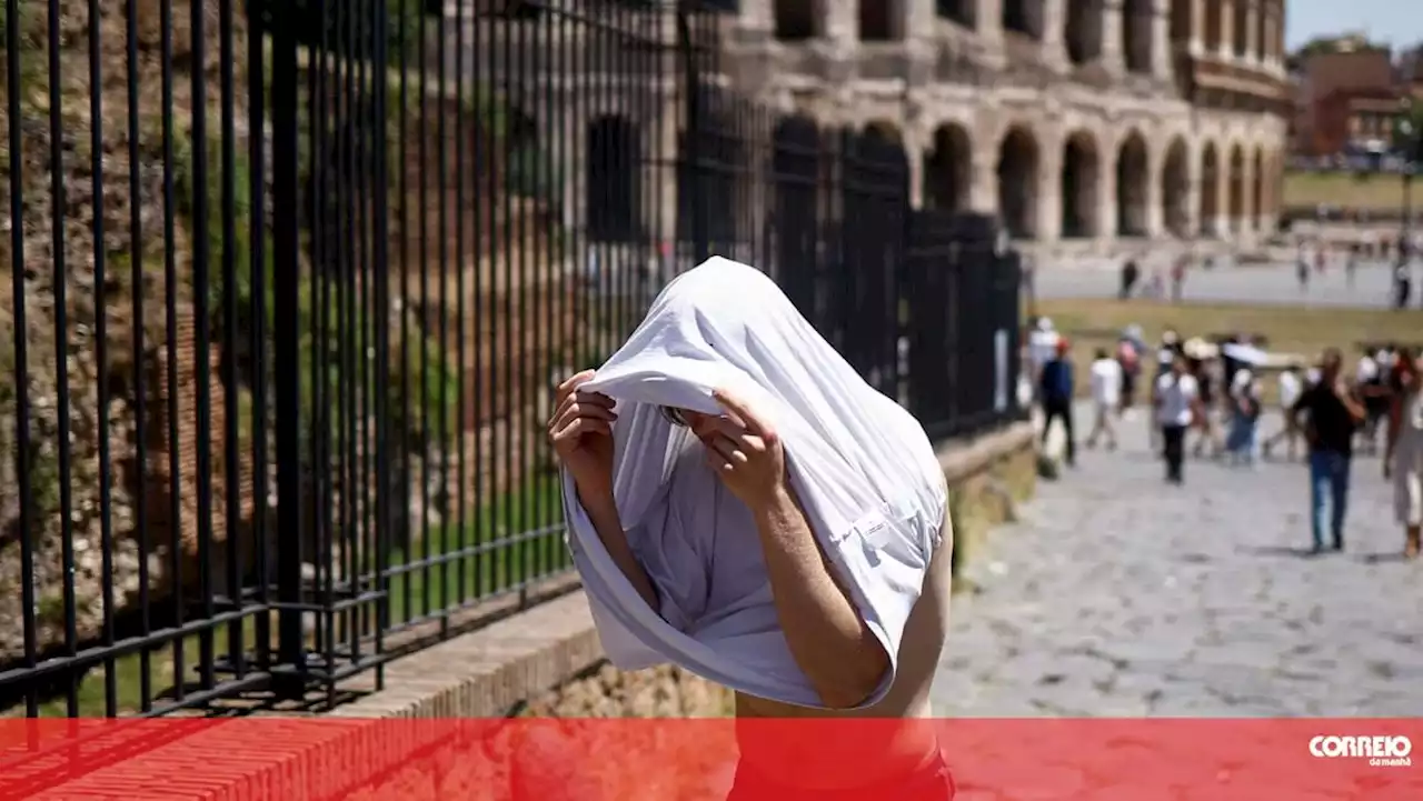 'Não saia nas horas mais quentes e hidrate-se': Termómetros em Roma atingem temperaturas recorde