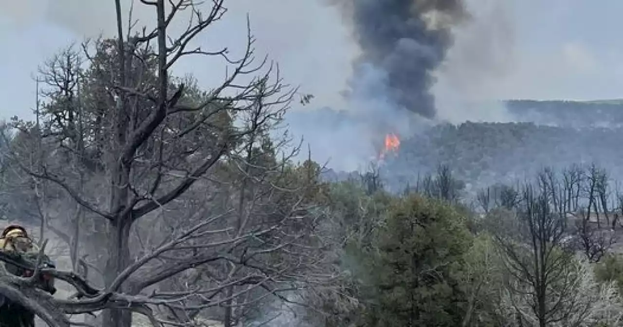 Hot, dry, windy weather pushes smoke from Howard Fire across Meeker, Colorado area