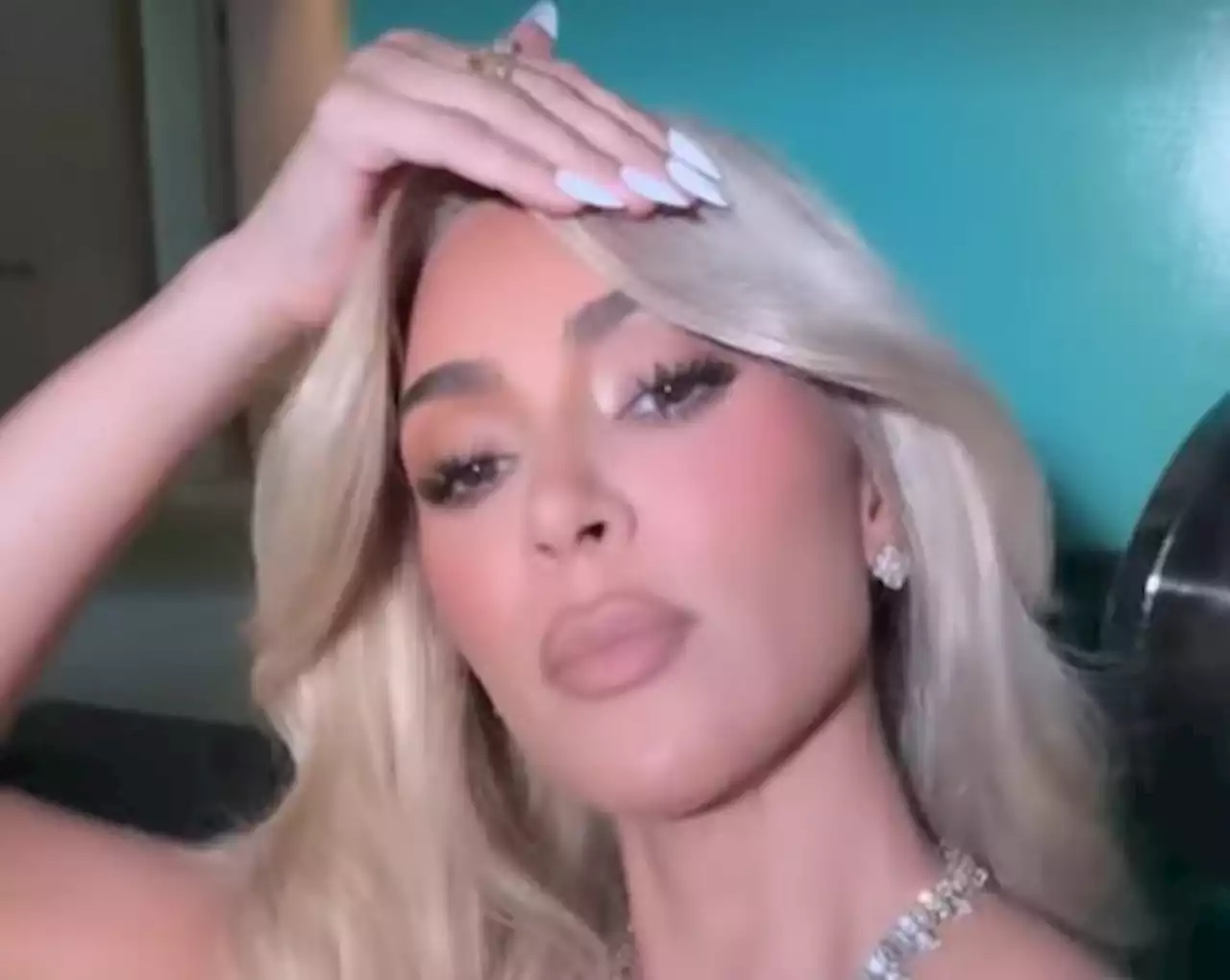 Kim Kardashian Rocks Blonde Wig, Poses In Sizzling Ensembles For Fun Energy Drink Photo Shoot