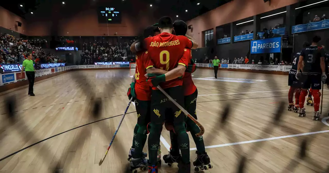 Portugal entra a vencer no Europeu de hóquei em patins