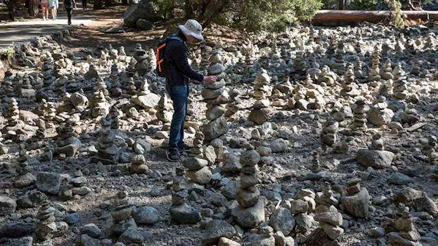 Stop building giant rock cairns, Yosemite Park Rangers warn visitors