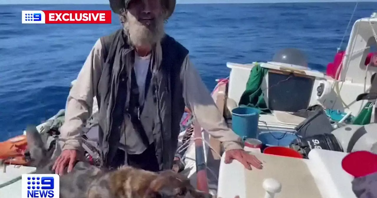 Australian and His Dog Survive Two Months Adrift in Derelict Vessel