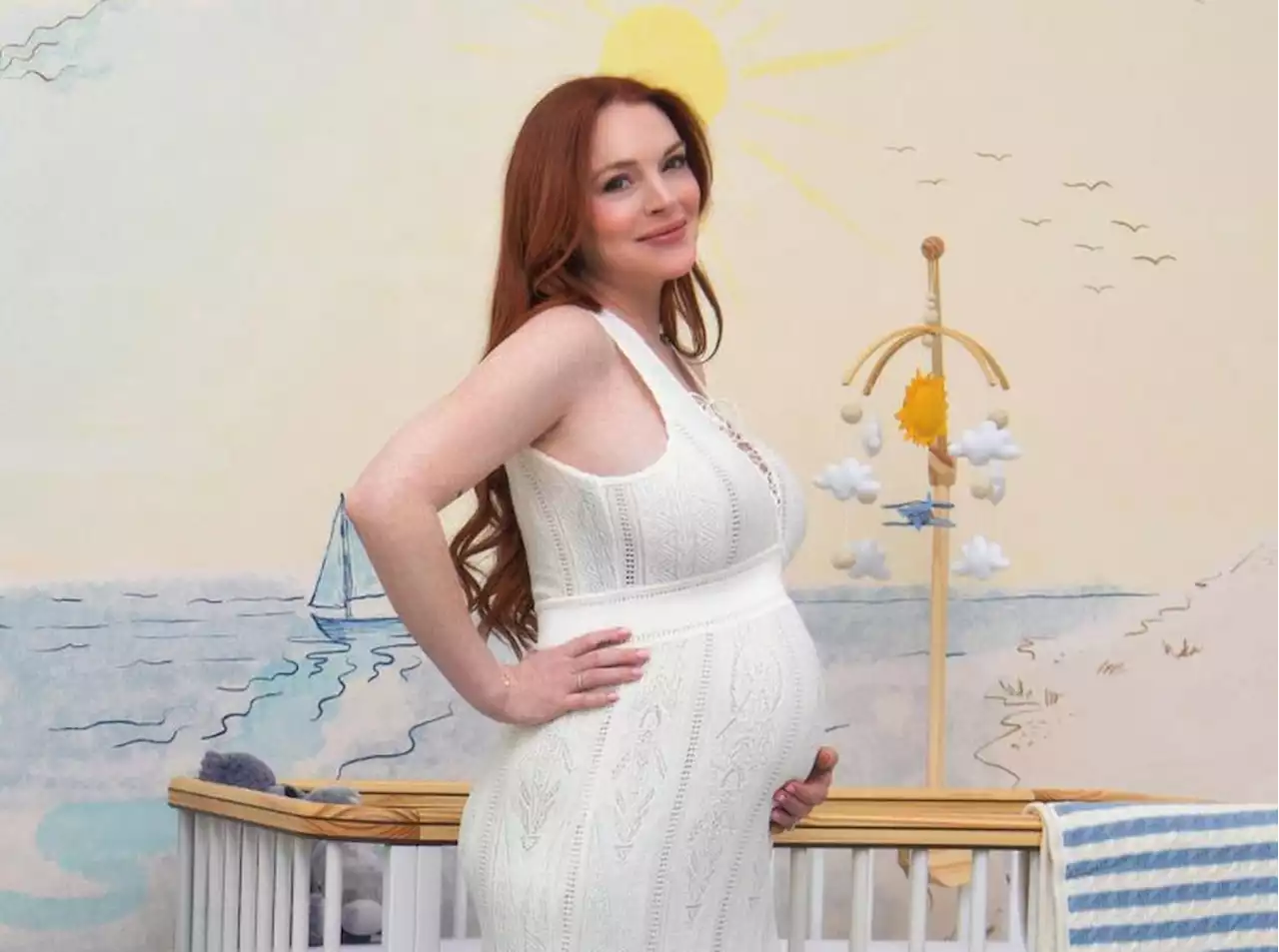 Lindsay Lohan dá à luz seu primeiro filho, Luai