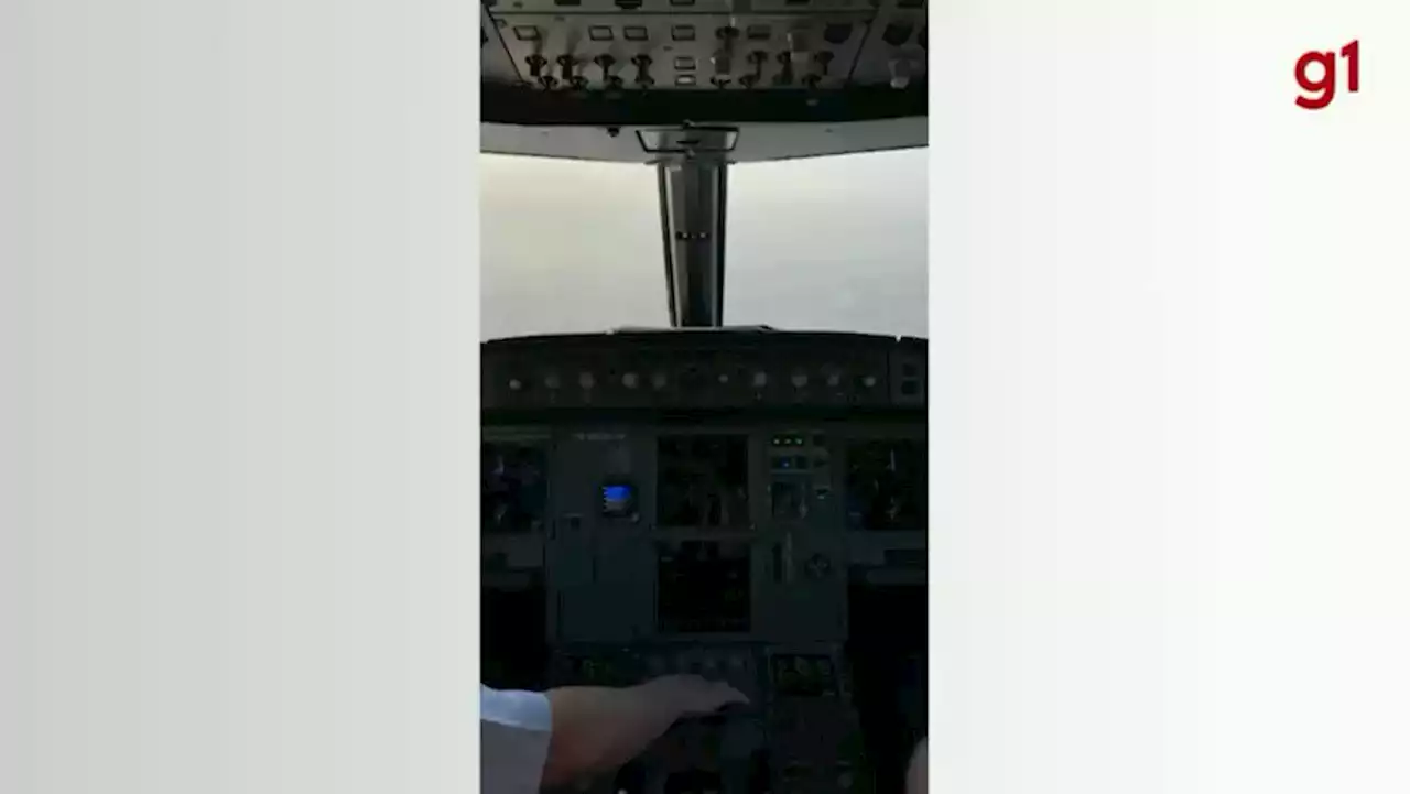 Bastidores de uma arremetida em Congonhas: vídeo viraliza ao mostrar reação calma de pilotos durante manobra