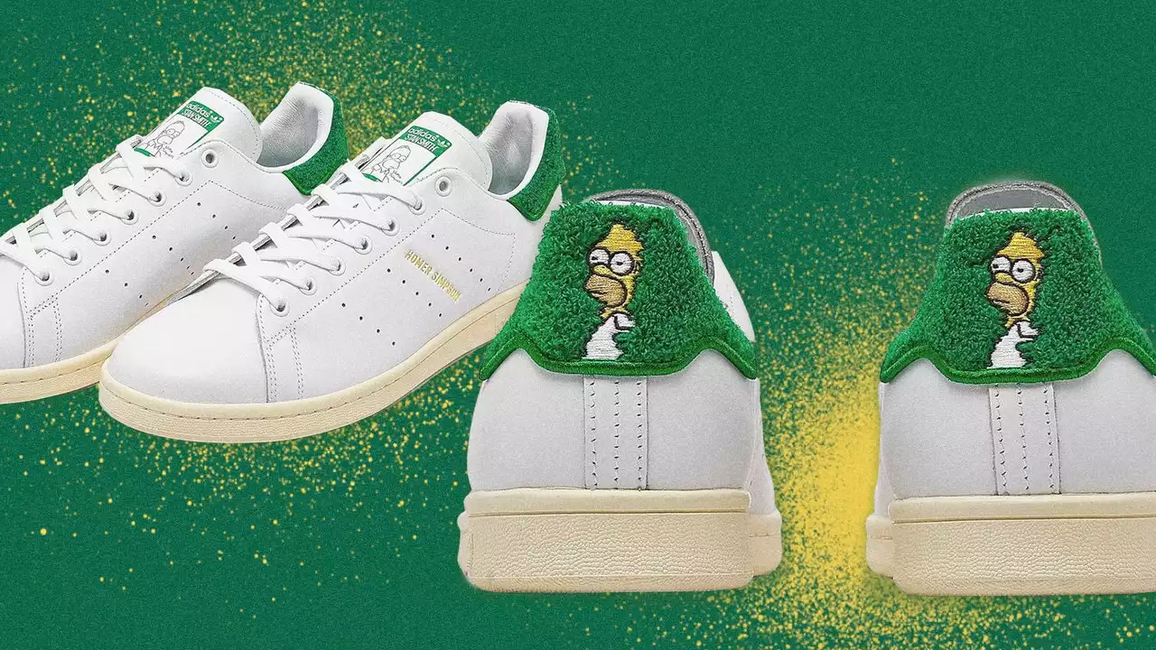 Cette paire de Stan Smith d'adidas rend hommage à un moment culte des Simpson