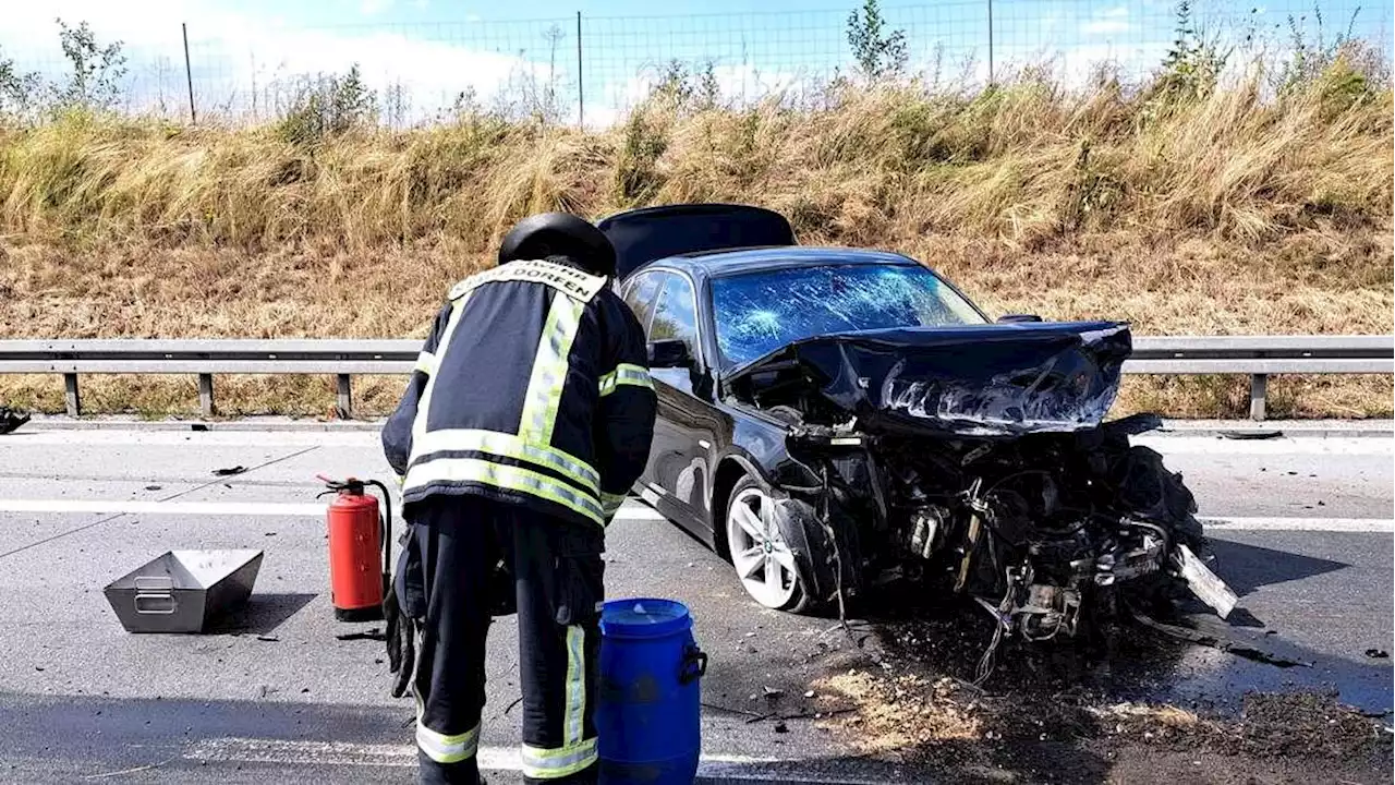 Dorfen: Unfall auf der A94 - mehrere Fahrzeuge beteiligt