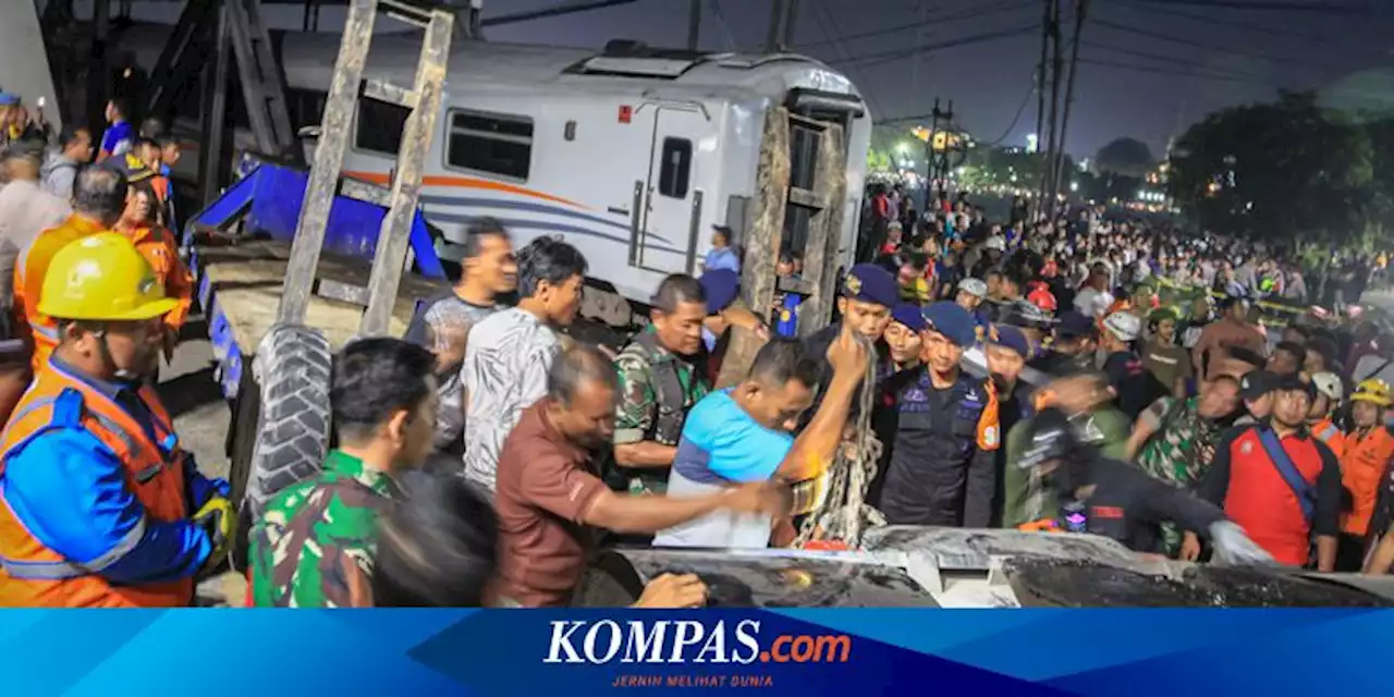 Kecelakaan Kereta Api di Semarang, 1 Penumpang Terluka akibat Lompat dari KA Brantas