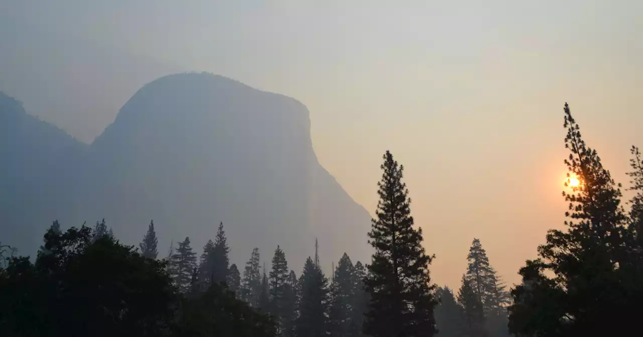 Smoke from Pika Fire in Yosemite National Park impacting summer visitors