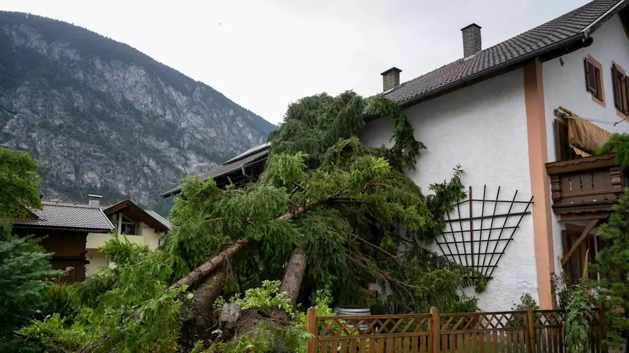 Wind fegte mit bis zu 161 km/h über Tirol