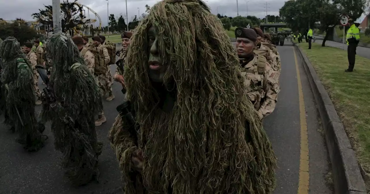 Los cierres viales por el desfile militar del 20 de julio en Bogotá