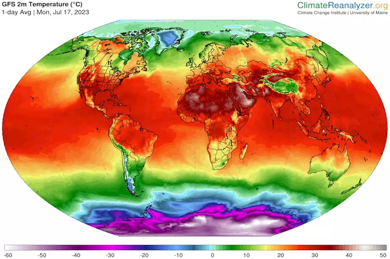 Los récords de calor se multiplican en todo el mundo y se acercan a la mayor temperatura jamás registrada