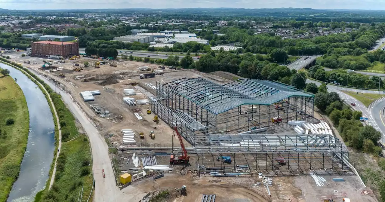 £26m Botany Bay project latest as drone photos show huge steel framework