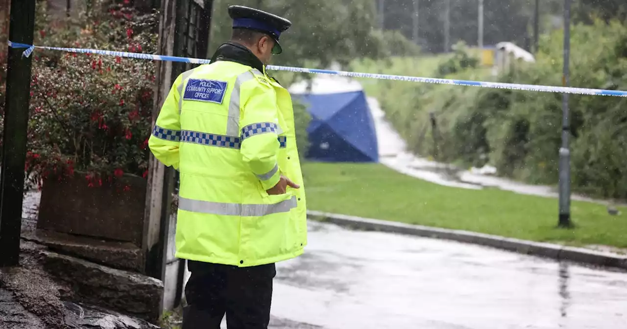 Detectives probe 'suspicious circumstances' as mum found dead outside school