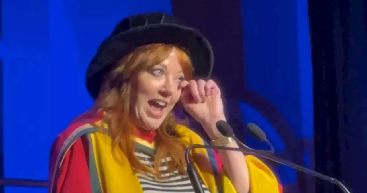 Diane Morgan delivers sweet and hilarious graduation speech