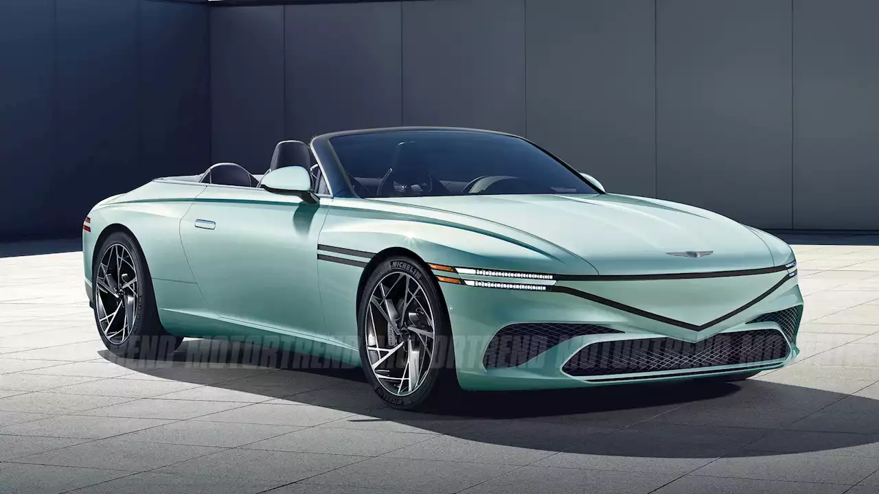 The 2026 Genesis X Convertible Is Korea’s Ultimate All-Electric Flexmobile