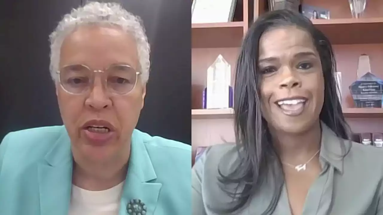 Kim Foxx and Toni Preckwinkle react to Illinois Supreme Court upholding law ending cash bail