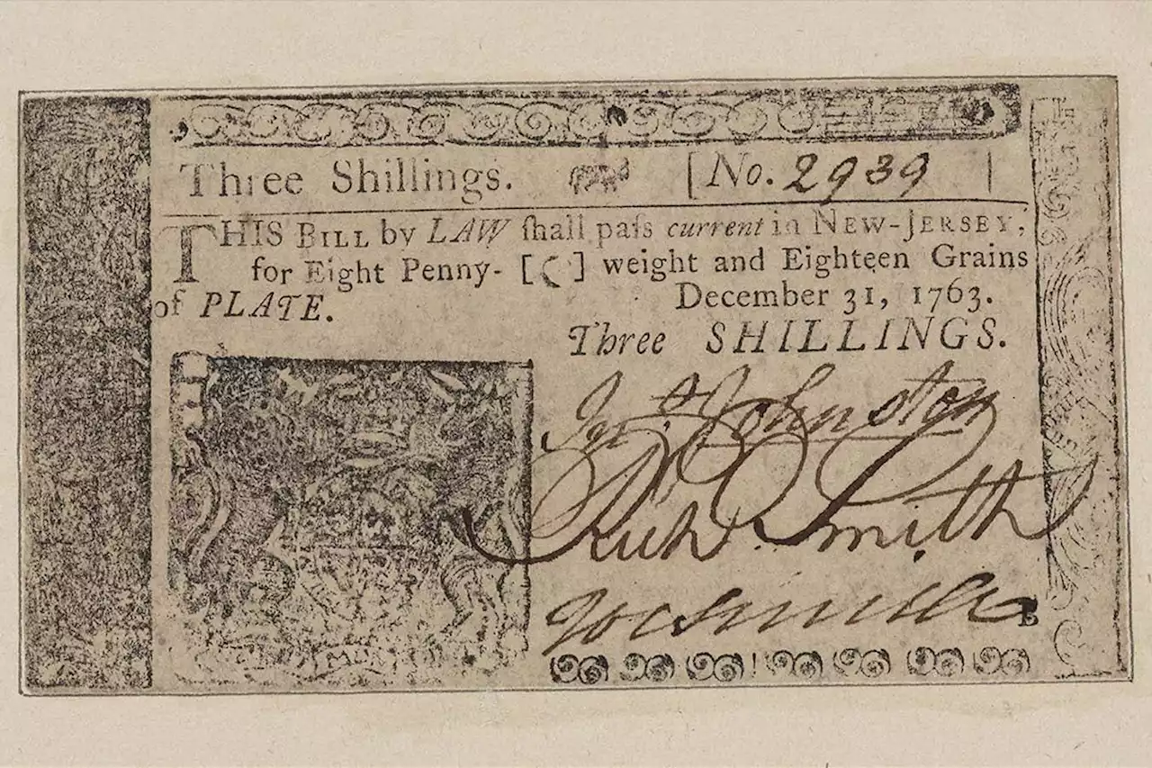 Benjamin Franklin put early anti-counterfeit measures in paper money