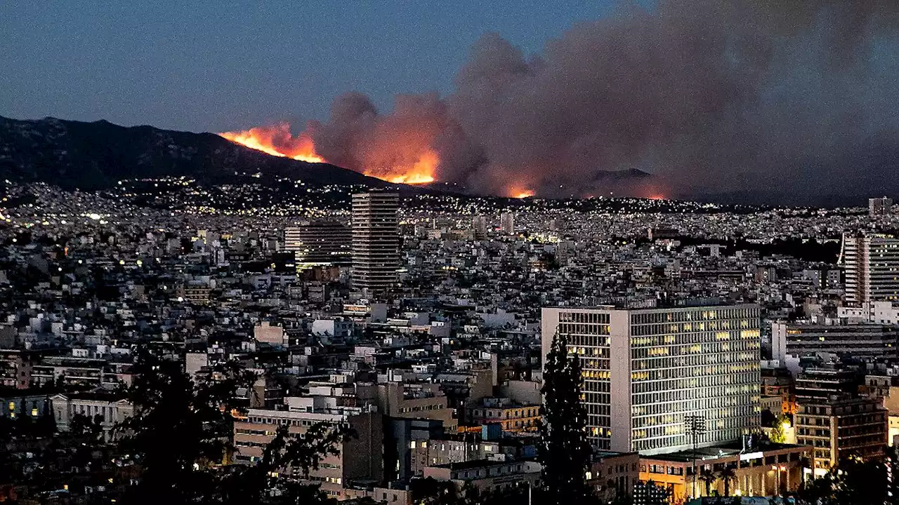 Waldbrände rollen weiter auf Athen zu