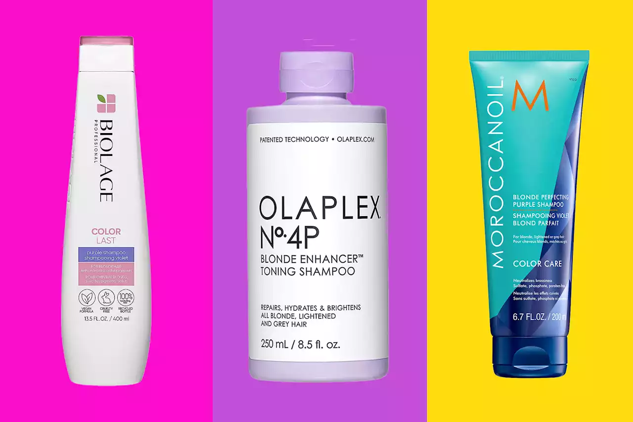 Best purple shampoos and conditioners for blonde and gray hair, per experts