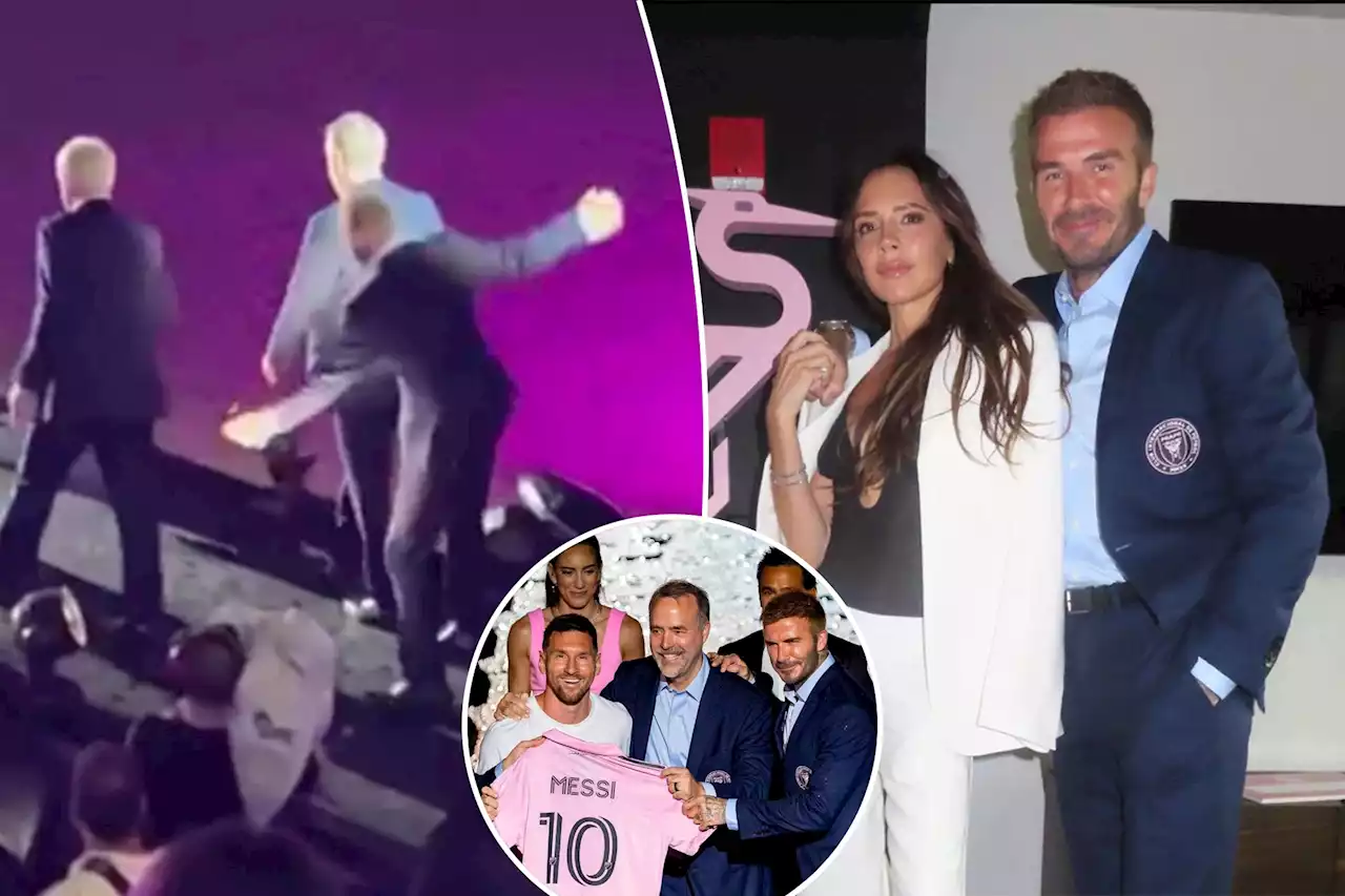 Victoria Beckham mocks David Beckham’s embarrassing Lionel Messi moment