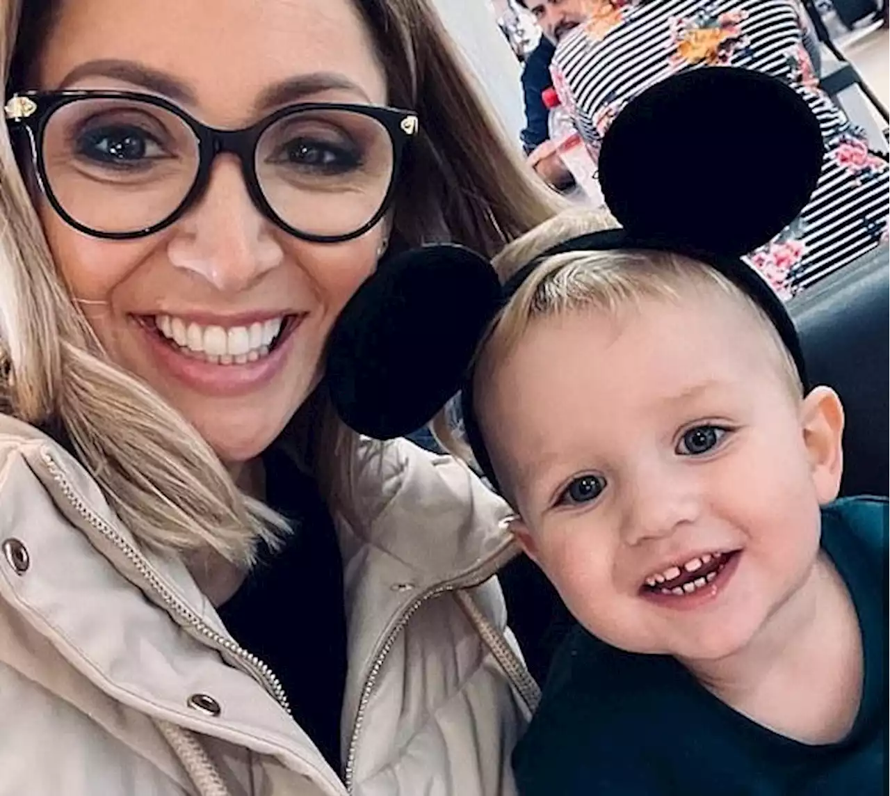 Hollyoaks' Lucy-Jo Hudson in hospital dash with son after he stopped breathing